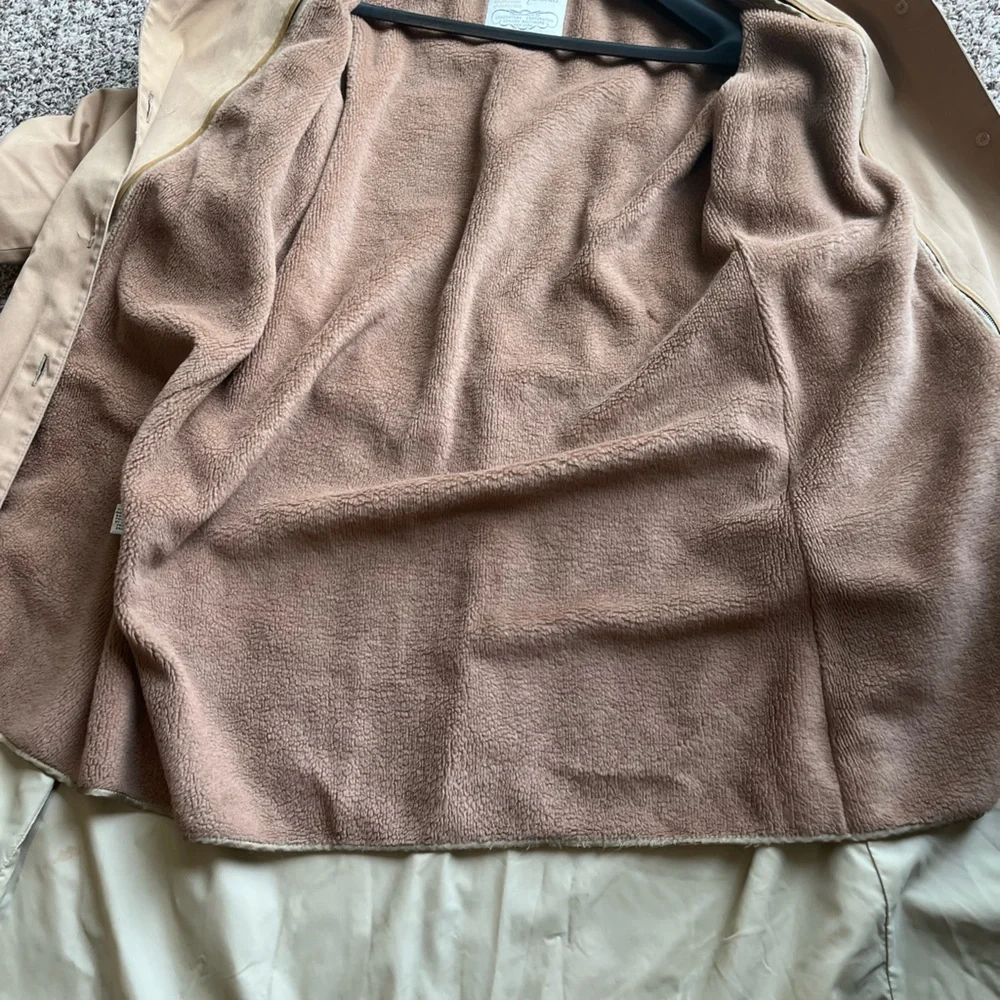 London Fog Classic Tan Maincoat Size 16M - Picture 8 of 11